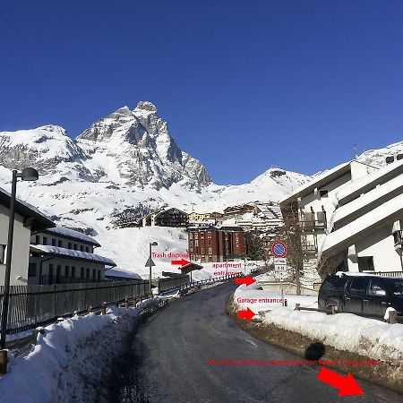 Breuil Cervinia Near Funicular Apartment With Private Garage Bagian luar foto
