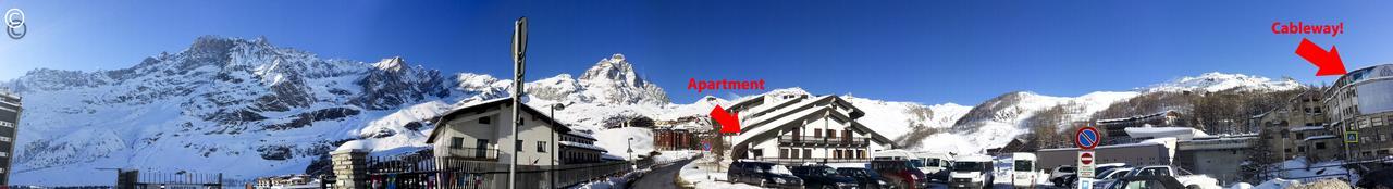 Breuil Cervinia Near Funicular Apartment With Private Garage Bagian luar foto
